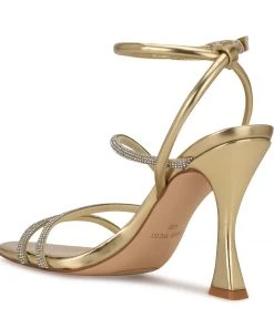 Nine West Heel Appeal Blitz Ankle Strap Sandals