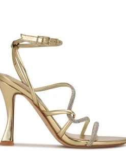 Nine West Heel Appeal Blitz Ankle Strap Sandals