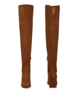 Nine West Blocky Over The Knee Heeled Boots