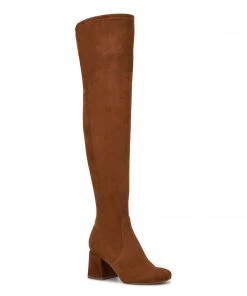 Nine West Blocky Over The Knee Heeled Boots