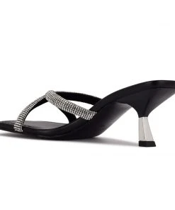 Nine West Heel Appeal Blonde Heeled Slide Sandals