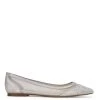 Nine West Bogus Pointy Toe Flats Metallic Mindset
