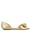 Nine West Bonnie Bow Front D'Orsay Flats Metallic Mindset