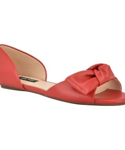 Nine West Color Pop Bonnie Bow Front D'Orsay Flats