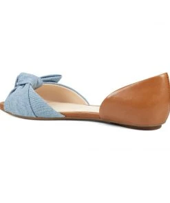 Nine West Bonnie Bow Front D'Orsay Flats