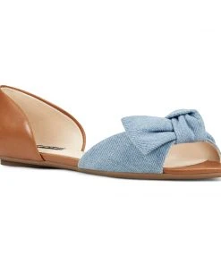 Nine West Bonnie Bow Front D'Orsay Flats
