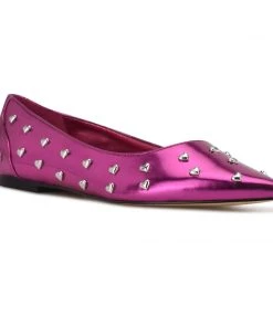 Nine West Boost Pointy Toe Flats Color Pop