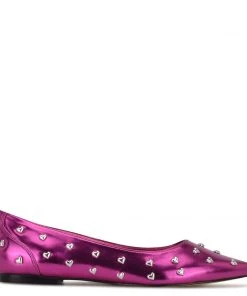 Nine West Boost Pointy Toe Flats Color Pop