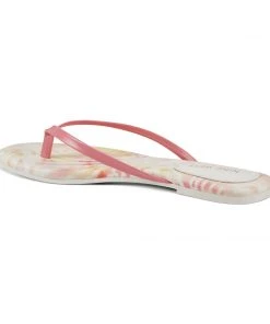 Nine West Bossy Flat Thong Sandals Color Pop