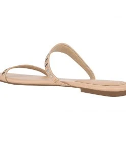 Nine West Brandie Flat Studded Slide Sandals