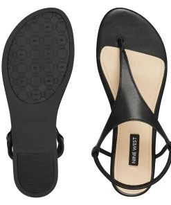 Nine West Braydin Stretch Flat Sandals Fun Flats