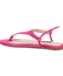 Nine West Color Pop Braydin Stretch Flat Sandals