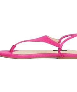 Nine West Color Pop Braydin Stretch Flat Sandals
