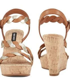 Nine West Weave Got You Brette Wedge Sandals