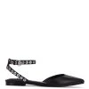 Nine West Brez Ankle Strap Pointy Toe Flats Shoes