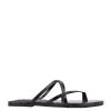 Nine West Brice Flat Toe Ring Slide Sandals Fun Flats