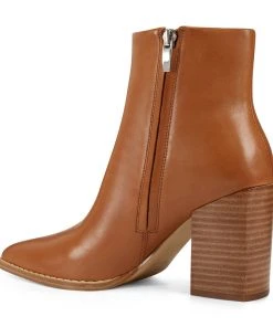 Nine West Heels Bryson Block Heel Booties