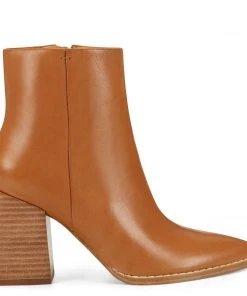 Nine West Heels Bryson Block Heel Booties