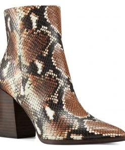 Nine West Bryson Block Heel Booties Heels