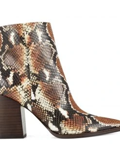 Nine West Bryson Block Heel Booties Heels