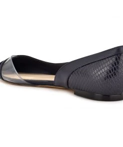 Nine West Byebye D'Orsay Studded Flats