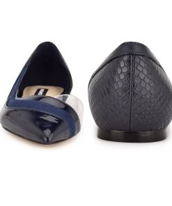 Nine West Byebye D'Orsay Studded Flats