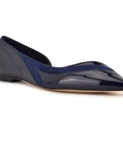 Nine West Byebye D'Orsay Studded Flats