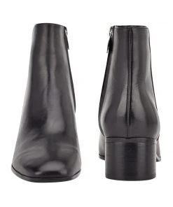 Nine West Cabra Square-Toe Booties Boots & Booties