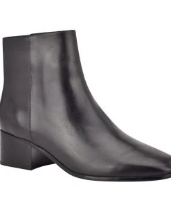 Nine West Cabra Square-Toe Booties Boots & Booties