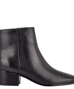 Nine West Cabra Square-Toe Booties Boots & Booties