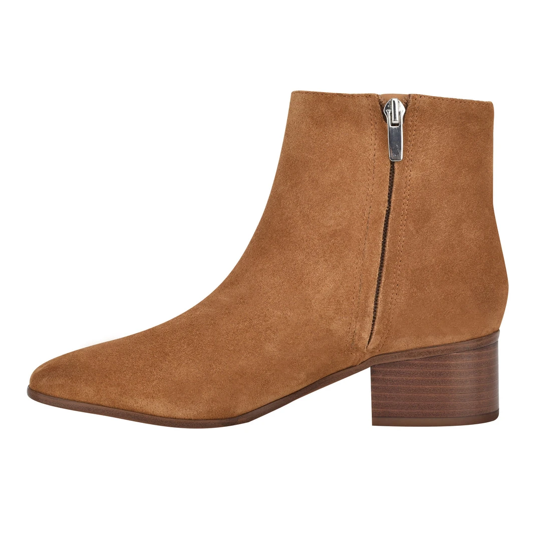 Nine West Cabra Square-Toe Booties Boots & Booties 6 Nine West Cabra Square-Toe Booties Boots & Booties