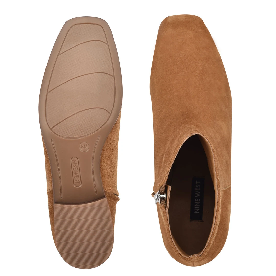 Nine West Cabra Square-Toe Booties Boots & Booties 8 Nine West Cabra Square-Toe Booties Boots & Booties