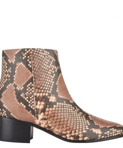 Nine West Cabra Square-Toe Booties
