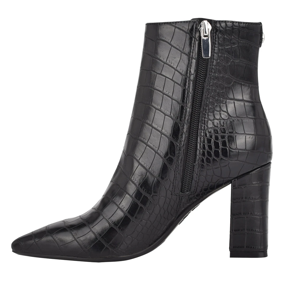 Nine West Cacey 9x9 Heeled Booties 6 Nine West Cacey 9x9 Heeled Booties