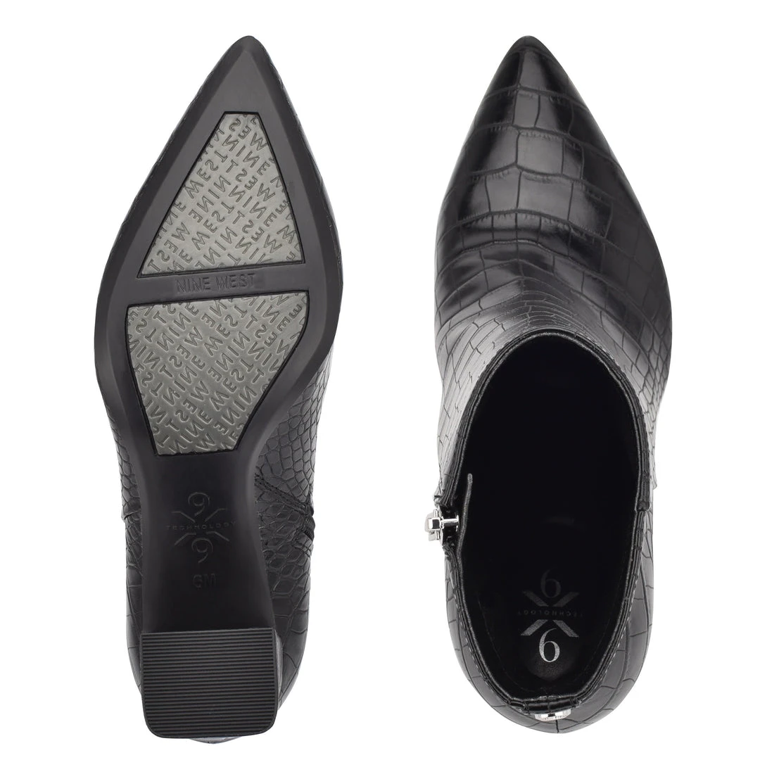 Nine West Cacey 9x9 Heeled Booties 8 Nine West Cacey 9x9 Heeled Booties