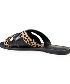 Nine West Cade Flat Slide Sandals 10 Nine West Cade Flat Slide Sandals