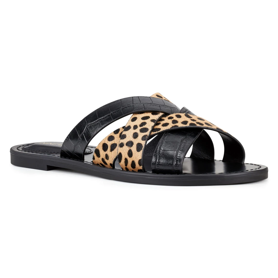 Nine West Cade Flat Slide Sandals 4 Nine West Cade Flat Slide Sandals
