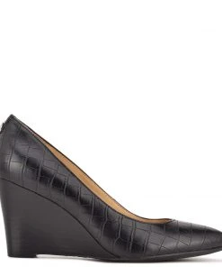 Nine West Cal 9x9 Dress Wedges Heels