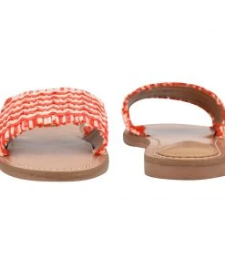 Nine West Weave Got You Cammie Flat Slide Sandals