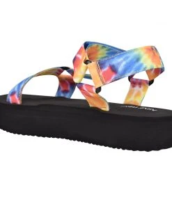 Nine West Camping Platform Sandals Weave Got You
