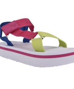 Nine West Camping Platform Sandals Weave Got You