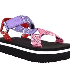 Nine West Camping Platform Sandals