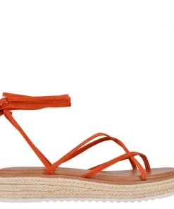 Nine West Candid Ankle Wrap Espadrille Sandals