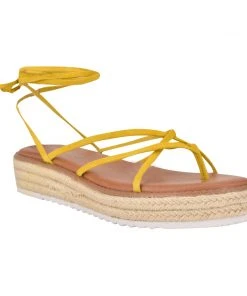 Nine West Candid Ankle Wrap Espadrille Sandals