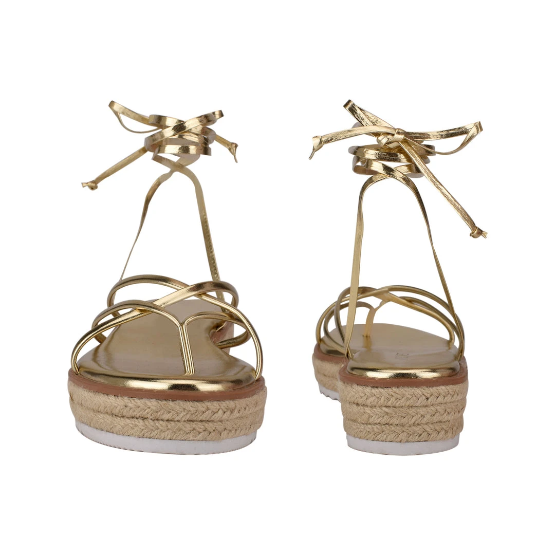 Nine West Candid Ankle Wrap Espadrille Sandals 6 Nine West Candid Ankle Wrap Espadrille Sandals