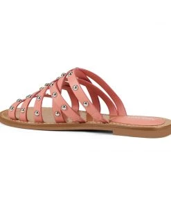 Nine West Candy Flat Slide Sandals Mules & Slides