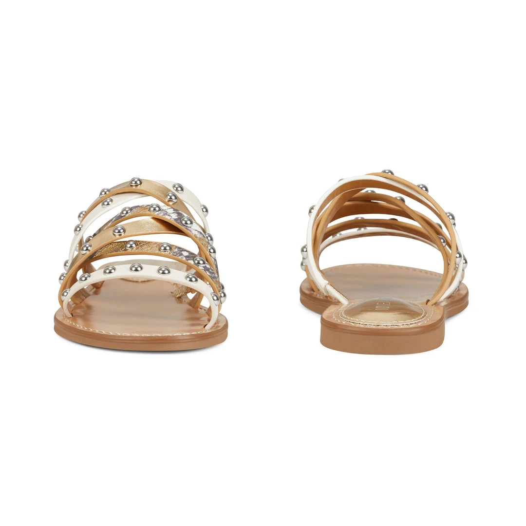 Nine West Candy Flat Slide Sandals 7 Nine West Candy Flat Slide Sandals