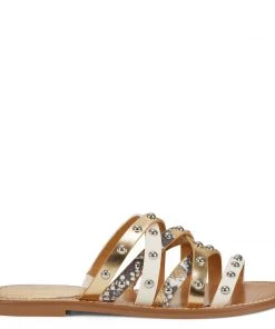 Nine West Candy Flat Slide Sandals