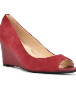 Nine West Cape 9x9 Dress Wedges Color Pop
