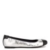 Nine West Metallic Mindset Capted Ballet Flats